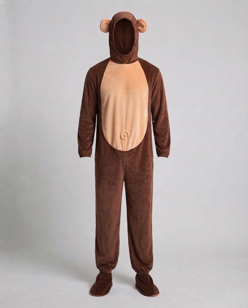 Men's Plush Monkey Suit Mune Fashion