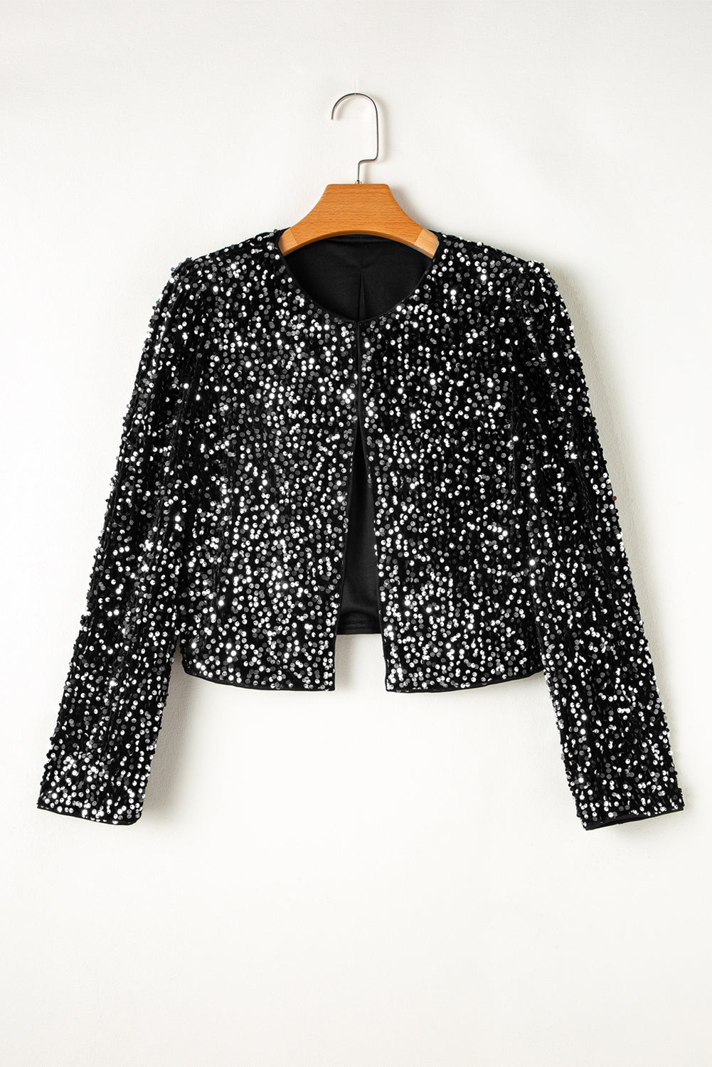 Mune | Jacket With Sequins And Open Front