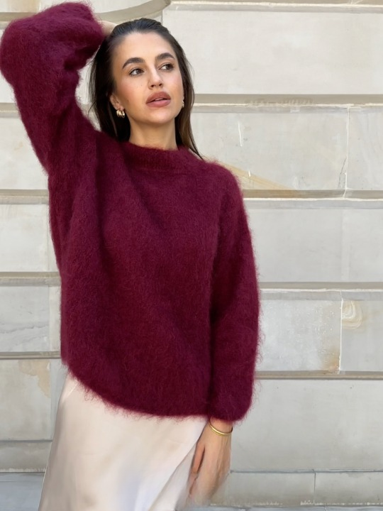 Mune | Soft Mohair Knitted Sweater