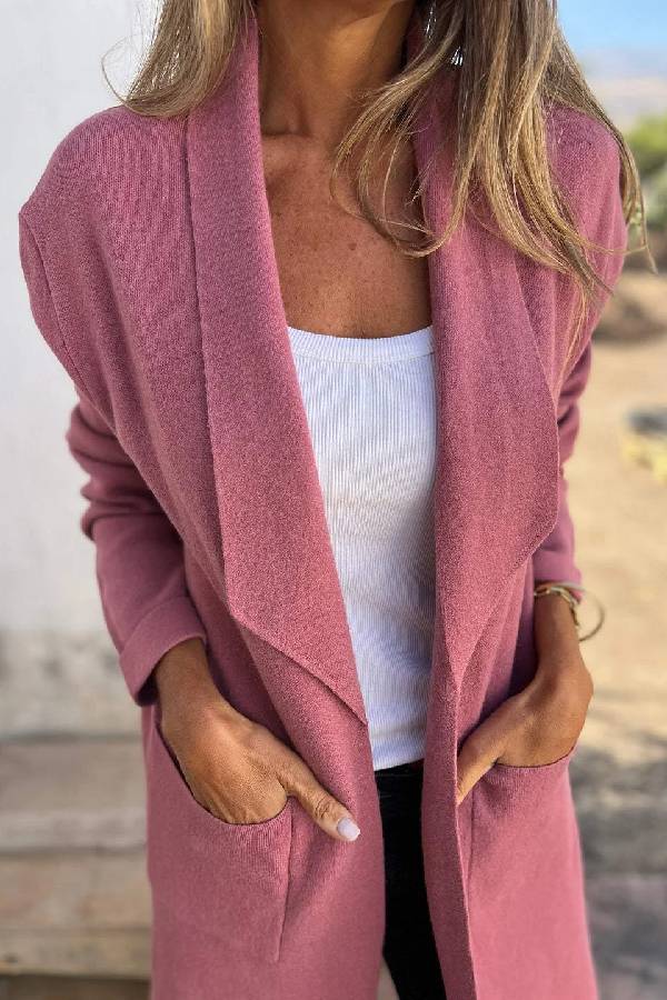 Mune | Mid-Length Cardigan Jacket