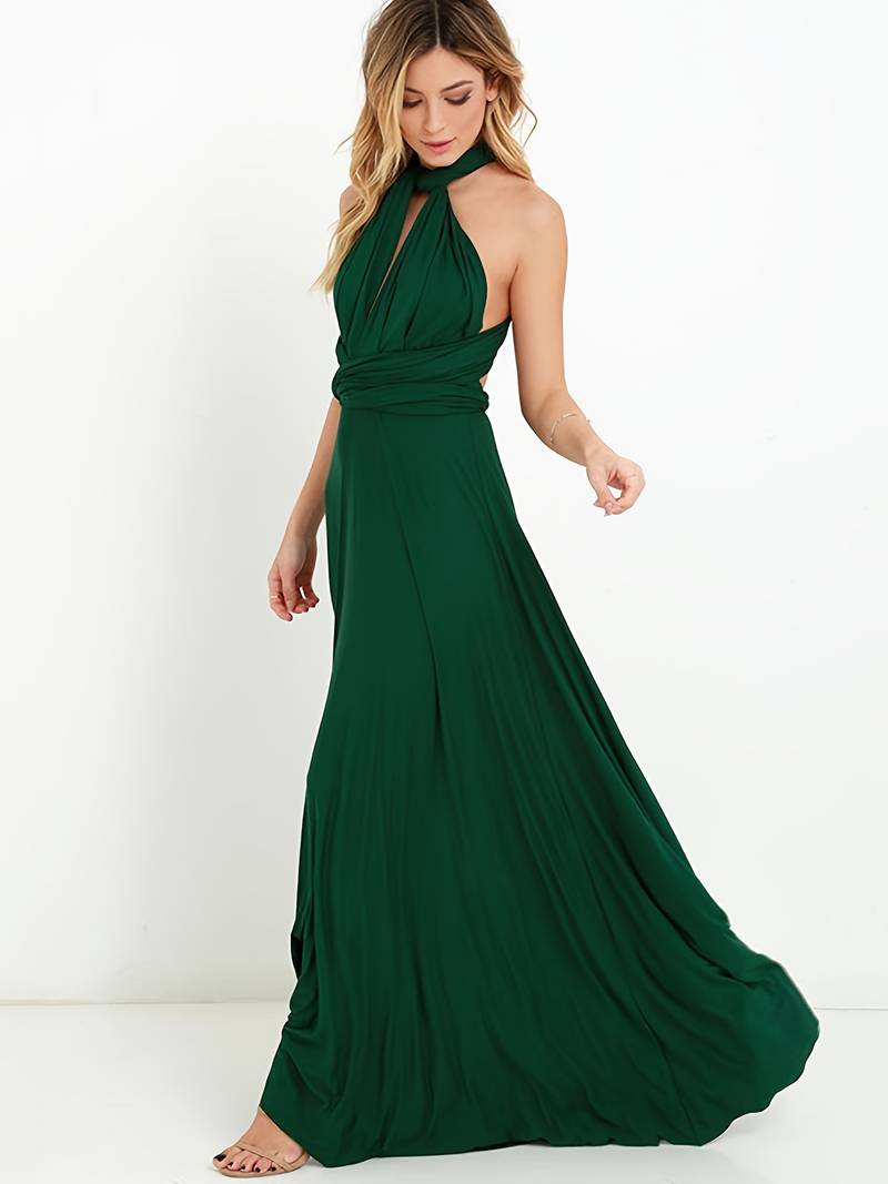 Mune Fashion | Elegant Convertible Maxi Dress