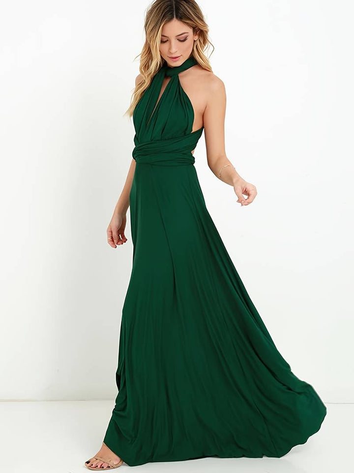 Mune Fashion | Elegant Convertible Maxi Dress