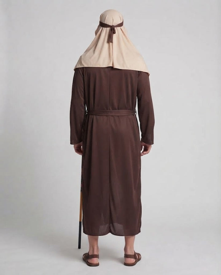Men's traditional biblical garment with detailed Mune Fashion cloak Mune Fashion