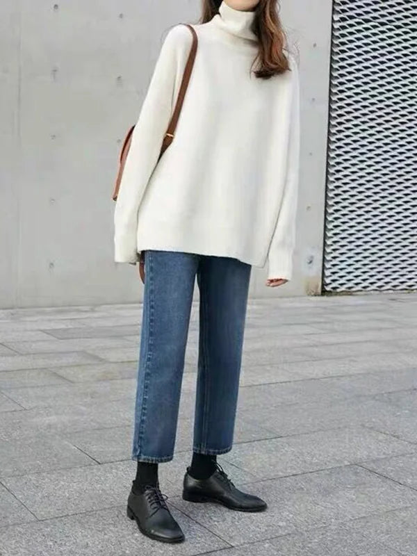 Mune | Casual Cashmere Turtleneck Sweater for Women