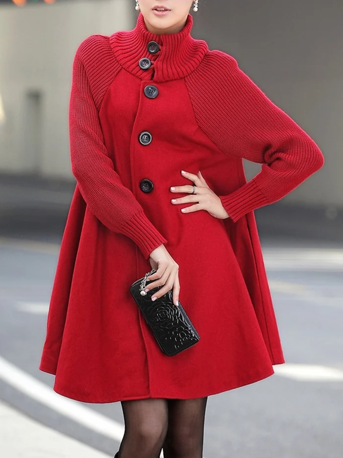 Mune | Long coat in plus sizes
