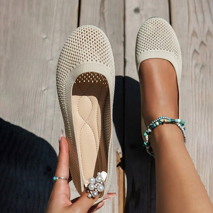 Casual Breathable Flat Shoes Mune Fashion
