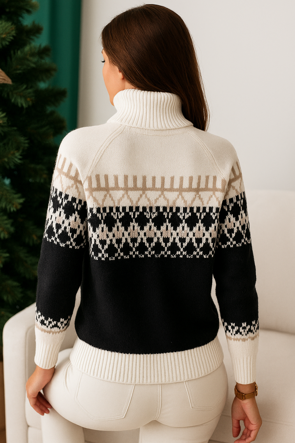 Mune | Warmer Knit Women's Sweater with Collar