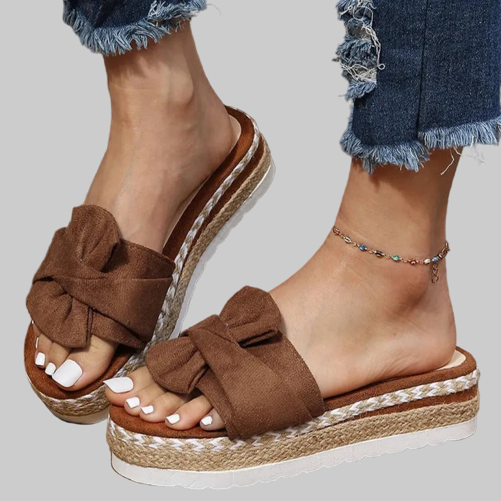 Alyce's Bow Ortho Sandals