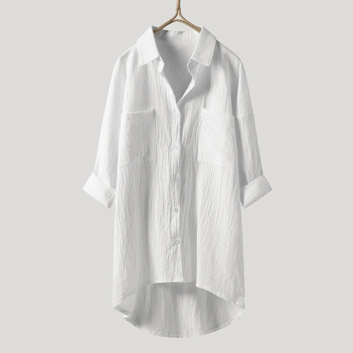 Long shirt in plus size