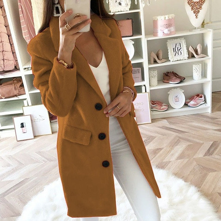 Mune | An elegant long blazer coat