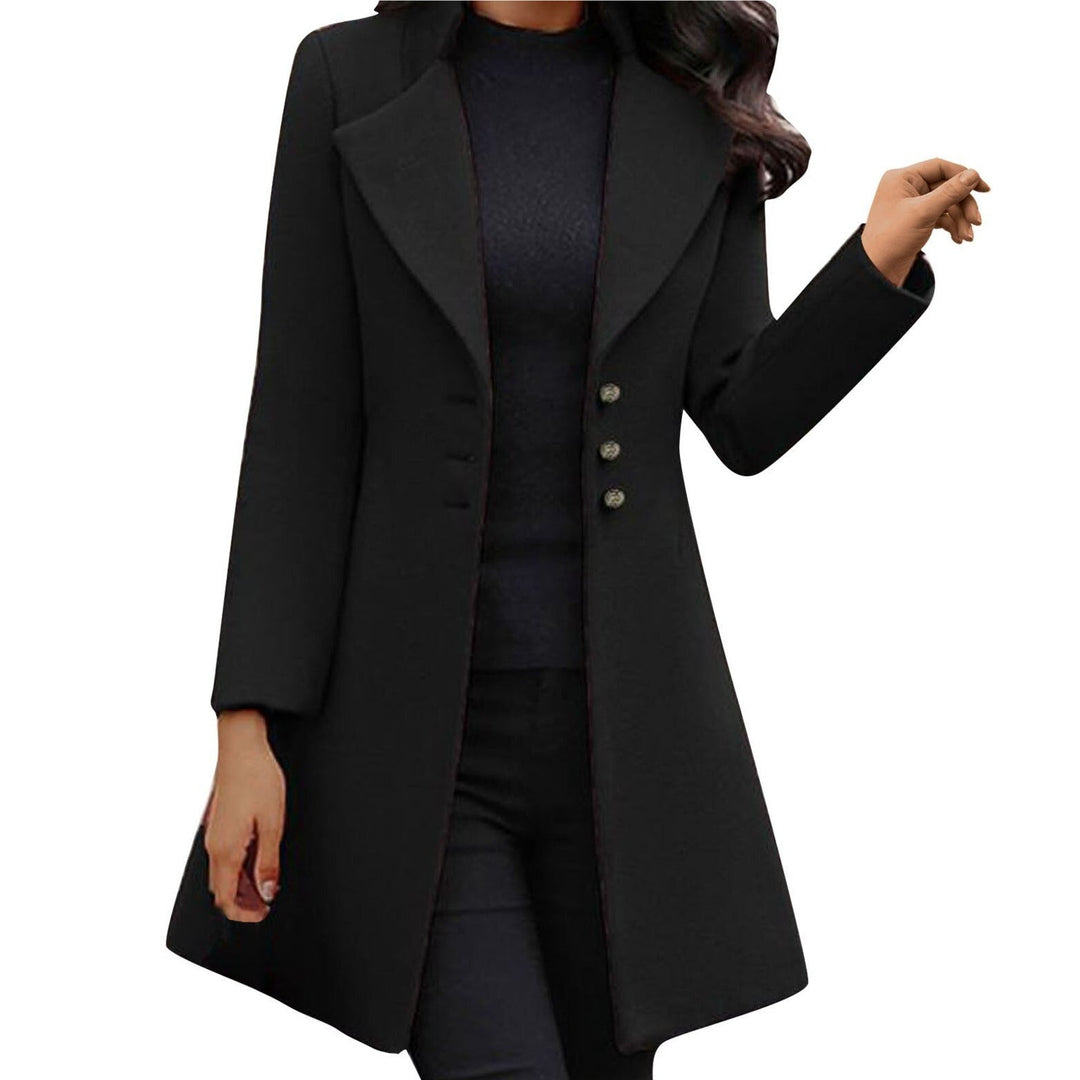 Mune | Wool coat with long sleeves