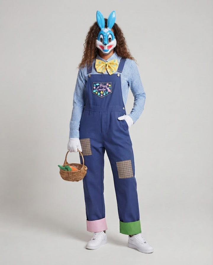Women's costume with pants flap and playful rabbit motif Mune Fashion