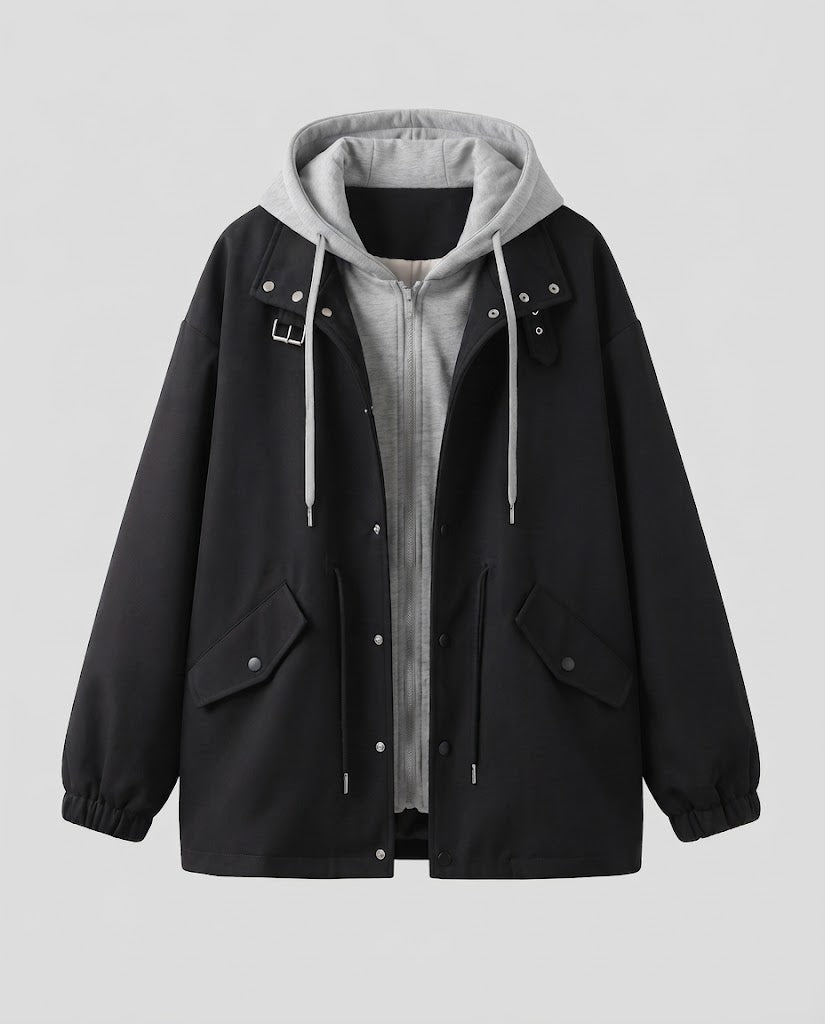 Women Urban Oversized Fleece Jacket Mune Fashion