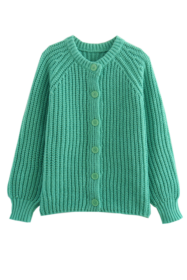 Mune | Color Cardigan Long Sleeve Knit Sweater Jacket