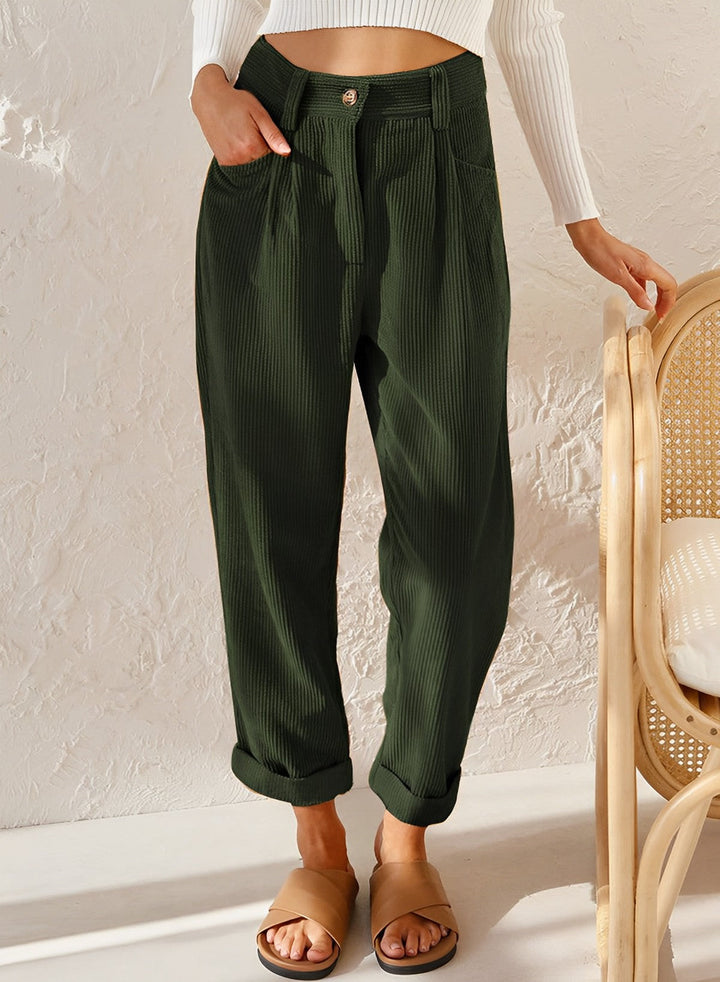 Mune | Straight Cord Pants