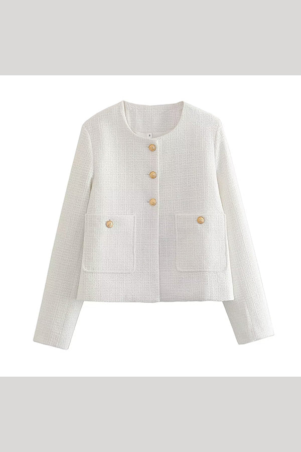 Mune | Color Textured Casual Style Top Jacket