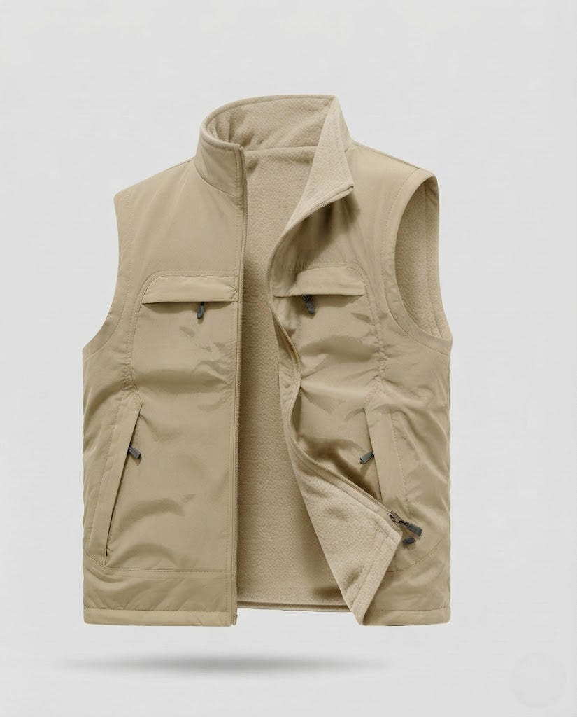 Men's Practical and Versatile Fleece Vest Mune Fashion