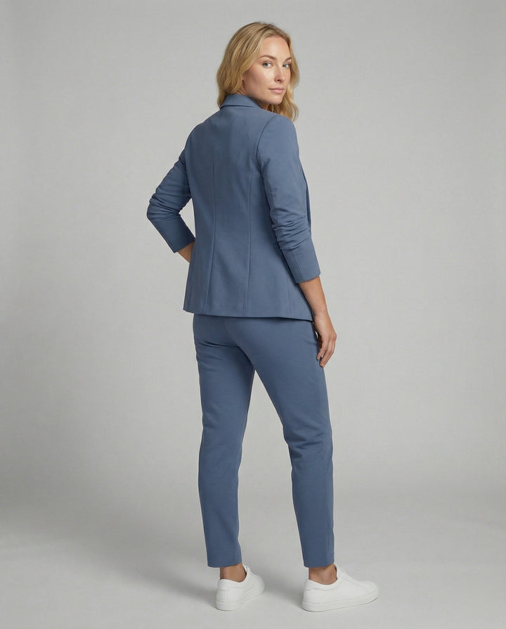 Women’s Pantsuit With Open Blazer And Trousers