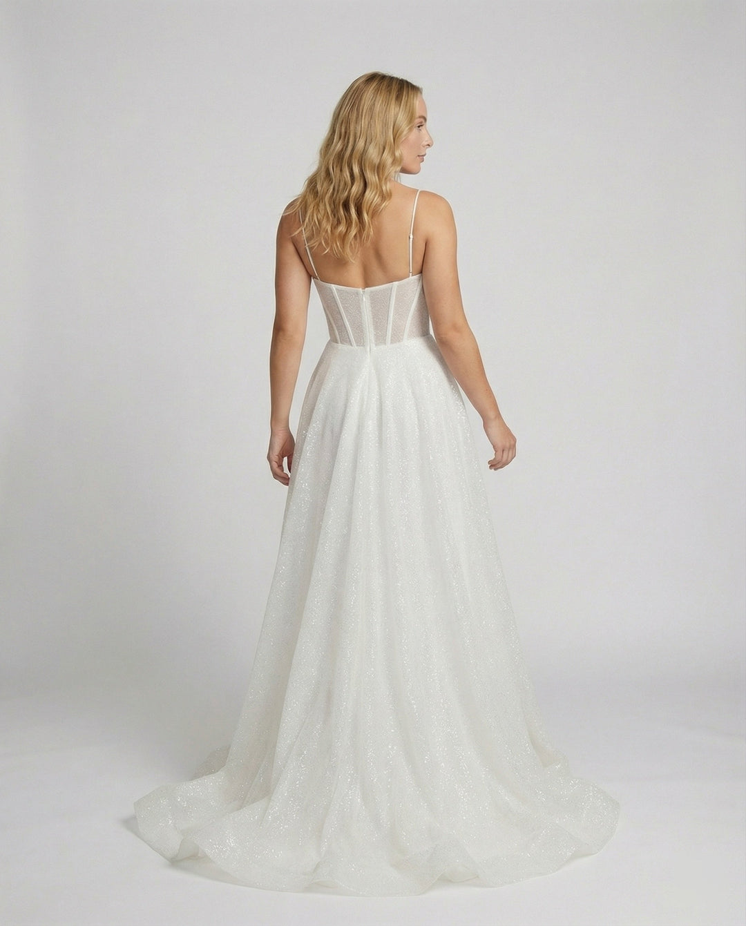 Mune Fashion | Glitter Ball gown with lacing