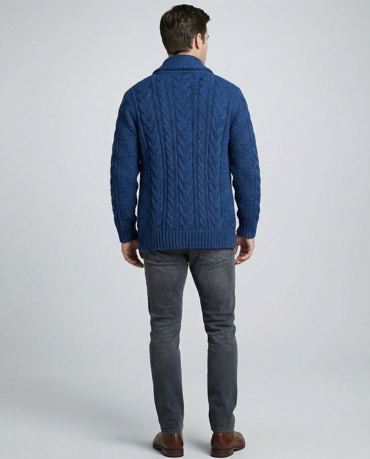 Warm Cable Knit Cardigan