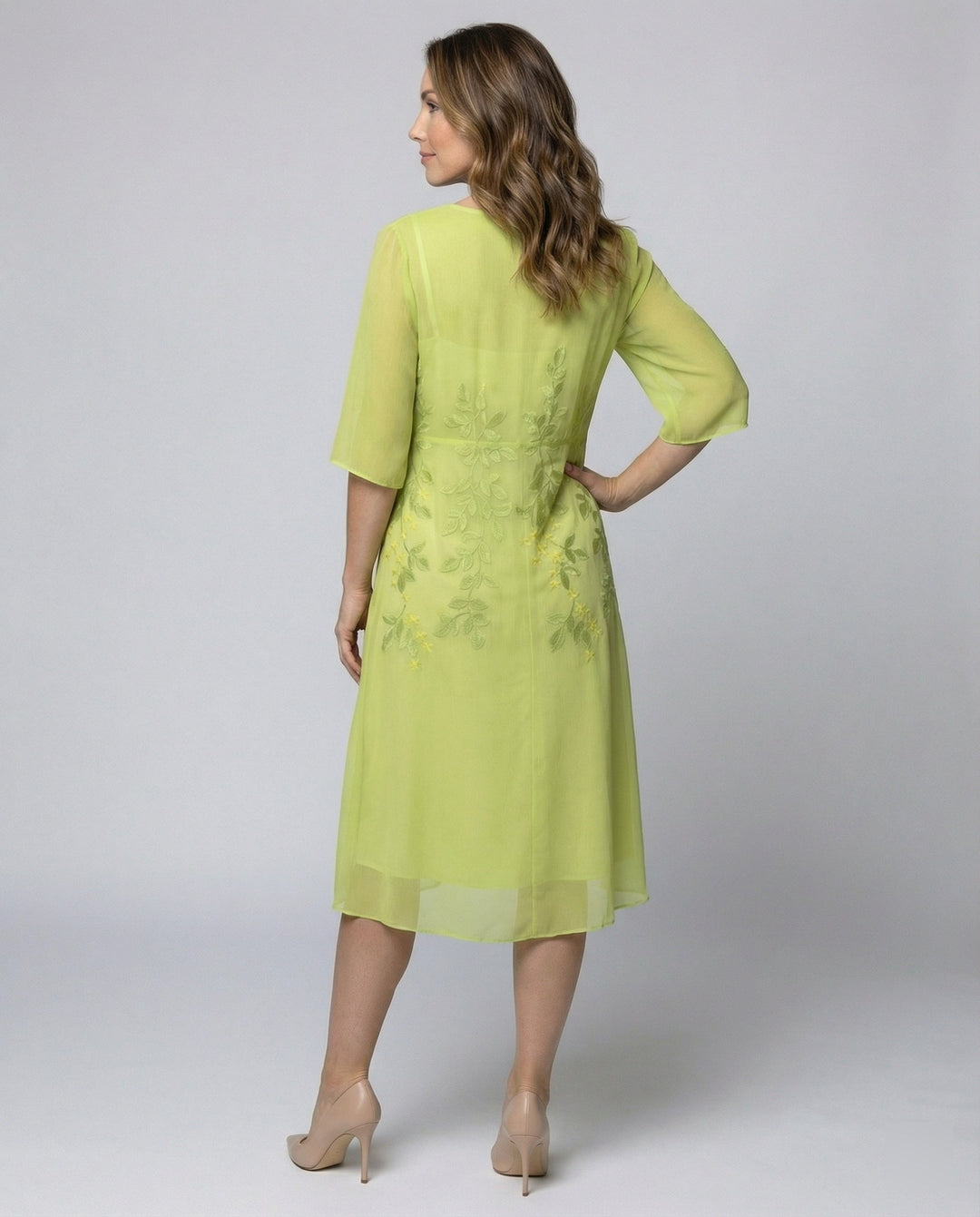 Elegant chiffon dress