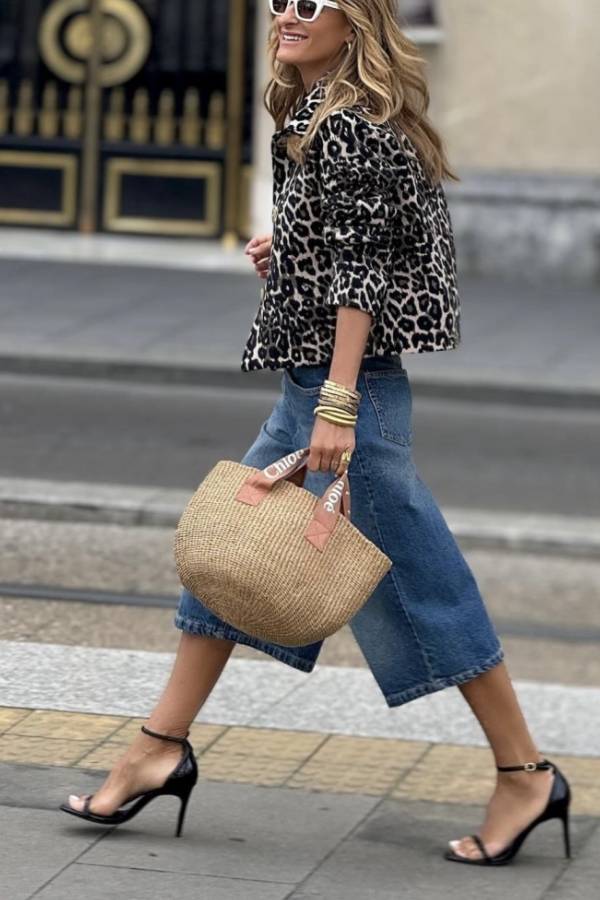 Mune | Cropped Leopard Jacket