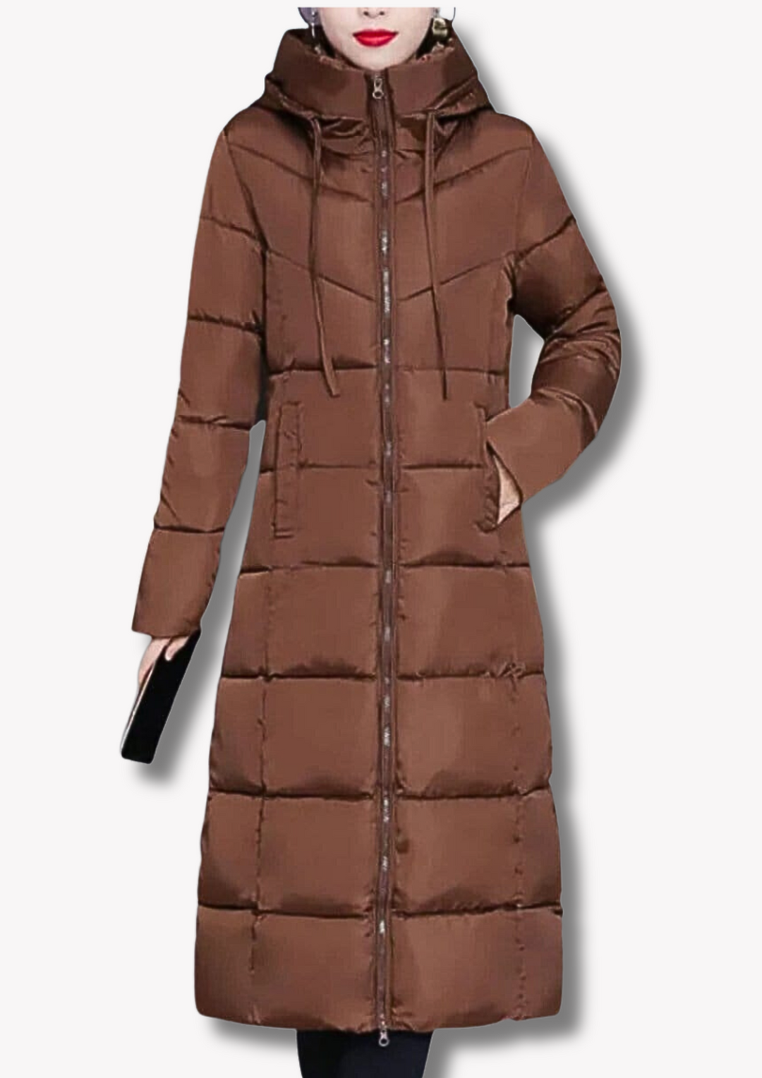 Mune | Casual Winter Long Full Zipper Down Jacket for Women