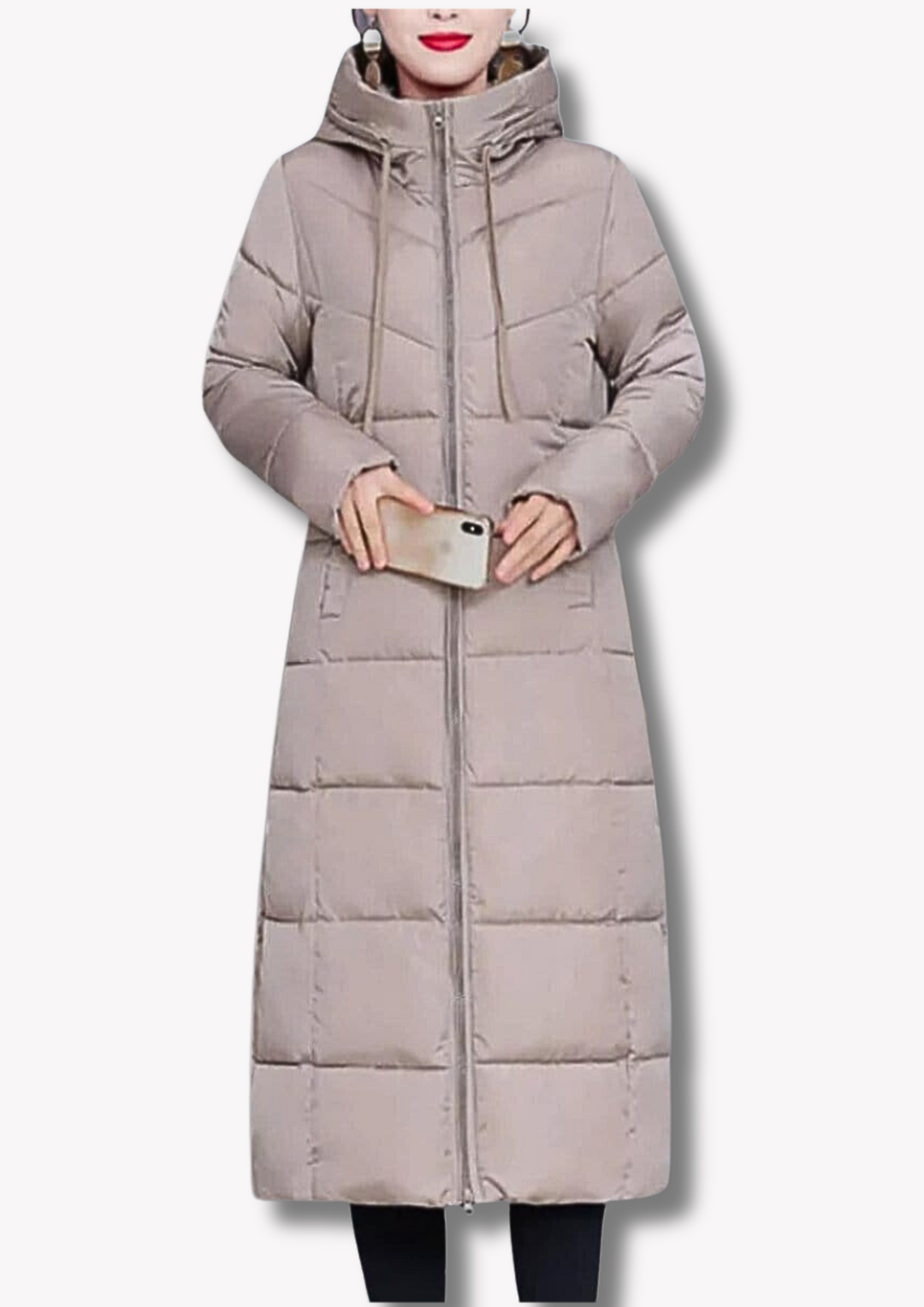 Mune | Casual Winter Long Full Zipper Down Jacket for Women