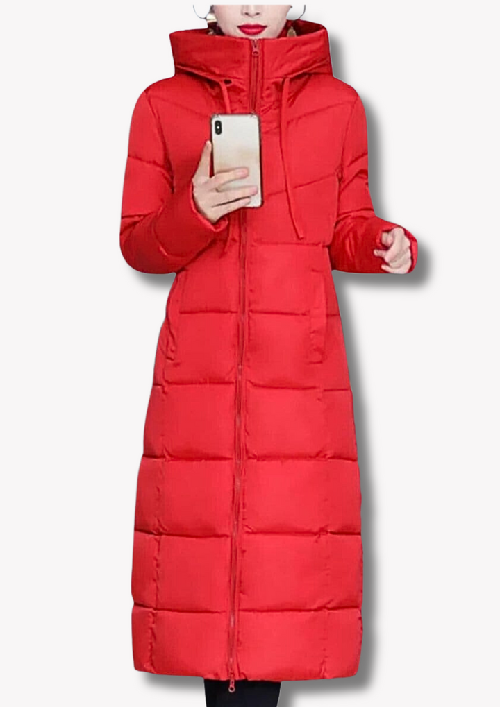 Mune | Casual Winter Long Full Zipper Down Jacket for Women