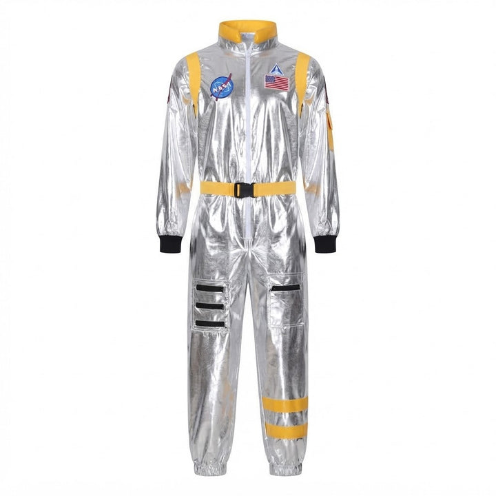 Men's Space Suit with Reflective Accents Mune Fashion