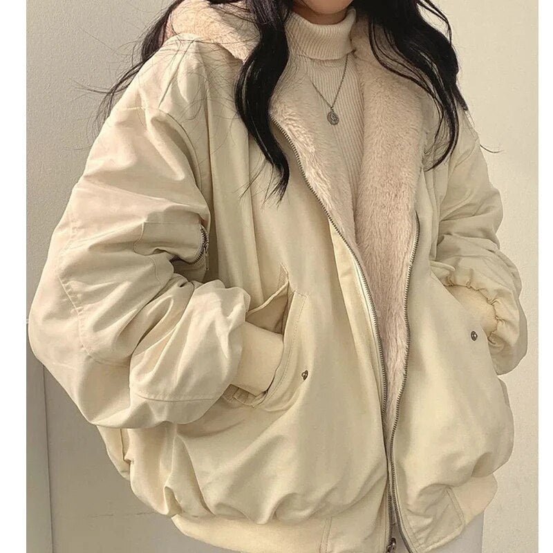 Mune | Stylish thick jacket with reversible function