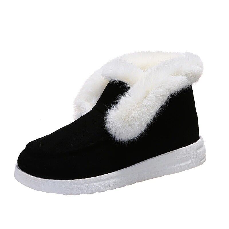 Mune | Winter Moccasins - Suede Slip-On Moccasins with Fur Lining