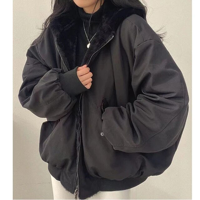 Mune | Stylish thick jacket with reversible function