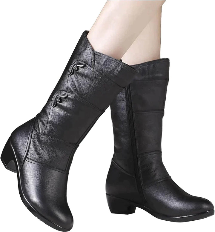 Mune | Leather Winter Boots – Women's
