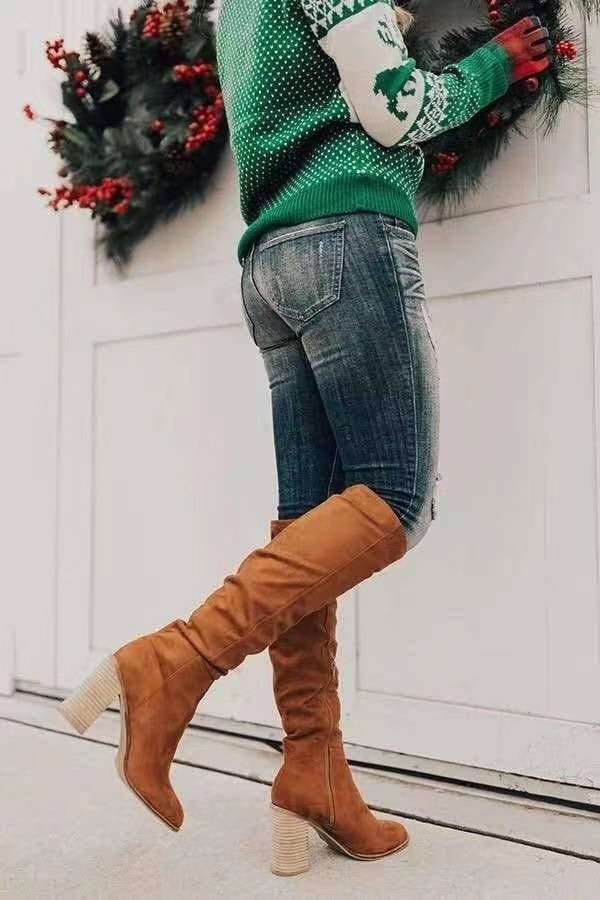 Mune | High Boot With Heel