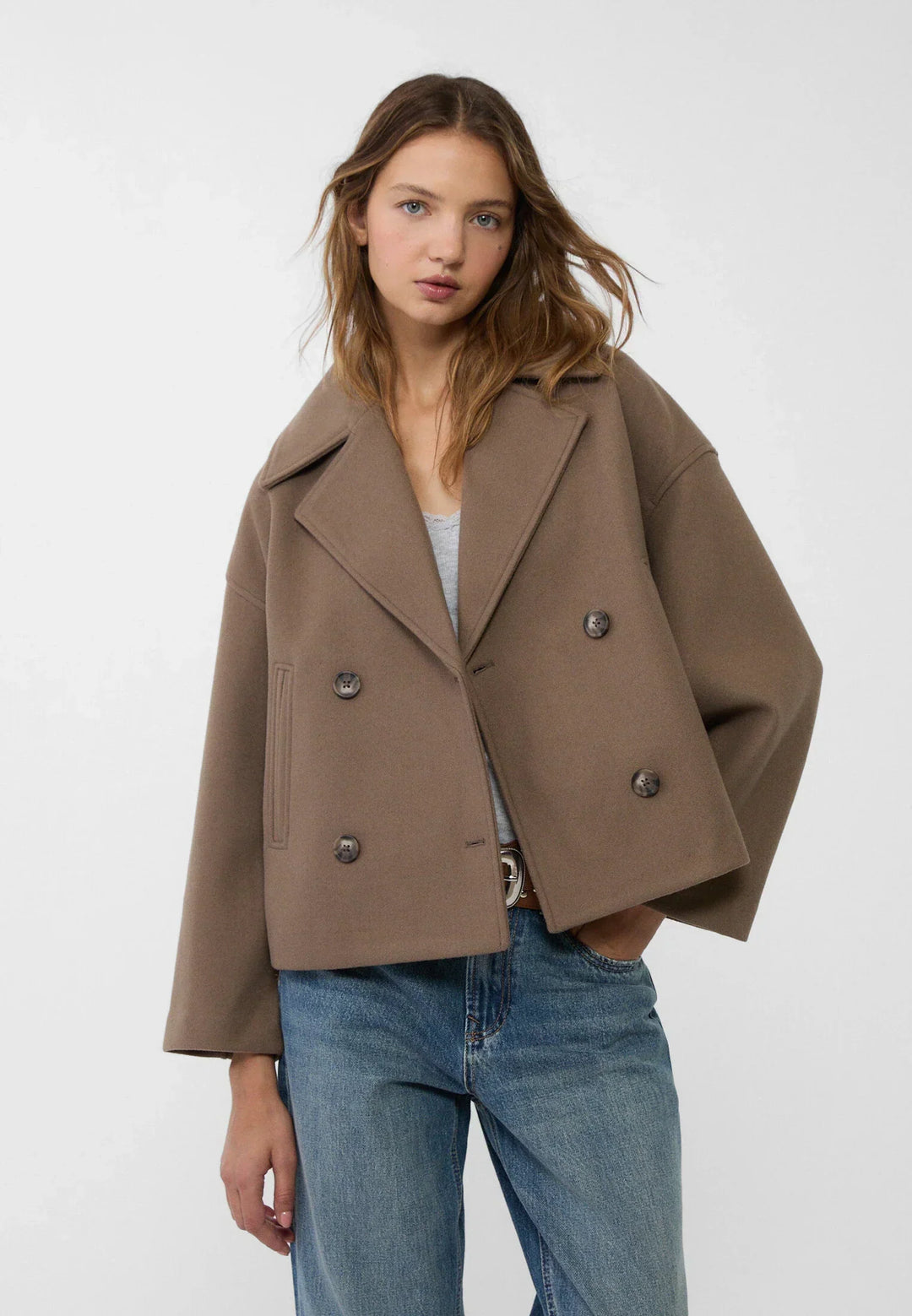 Mune | Short Double-Breasted Jacket for Women