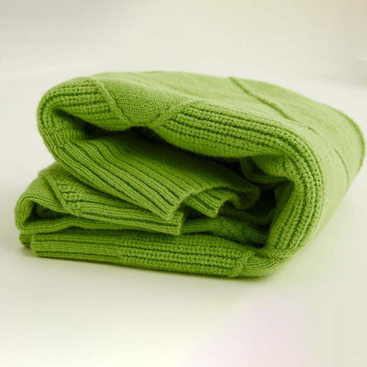 Mune | Solid Color Classic Knit Sweater for Women