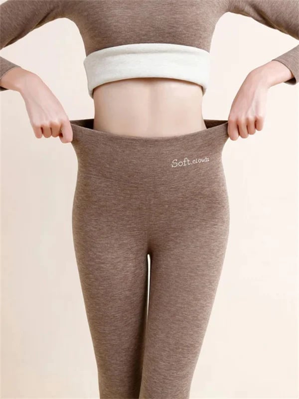 Mune | Women's Winter Pants Fleece - Warm Leggings with Shaping Effect