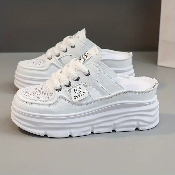 Breathable Platform Slip-On Shoe