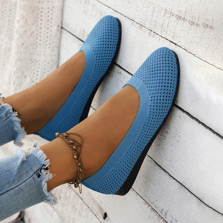 Casual Breathable Flat Shoes Mune Fashion