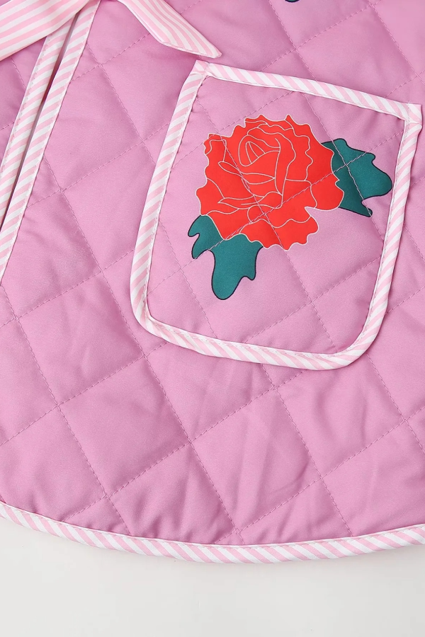 Mune | Print Bow Puffer Jacket