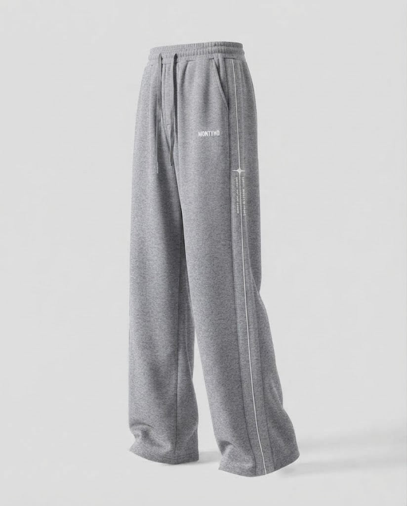 Men's leisure pants with contrasting side inserts Mune Fashion