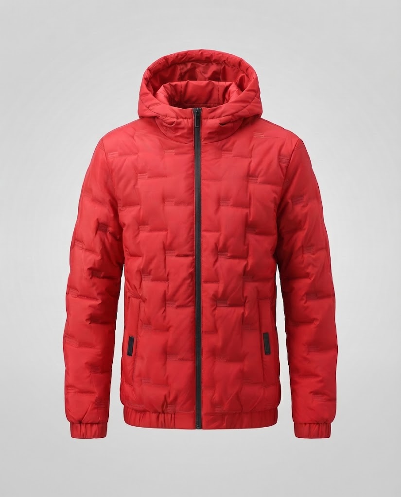 Men's Functional Puffer Jacket with Hood Mune Fashion