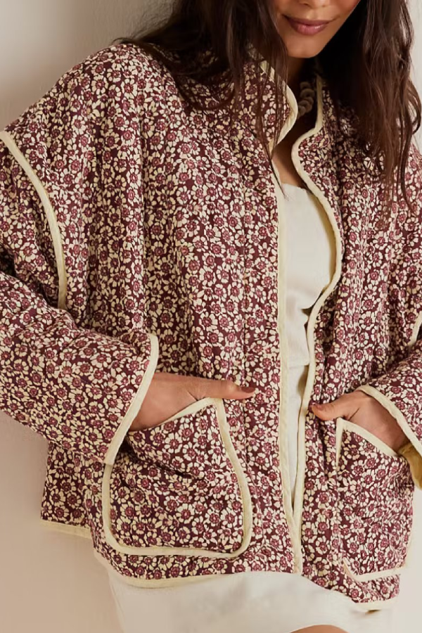 Mune | Print Thin Bag Cardigan Jacket