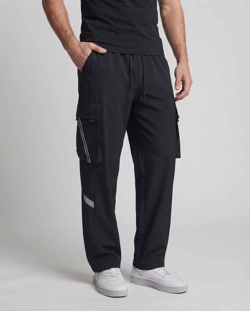 Men's Colorful Cargo Pants with Wide Cut Mune Fashion