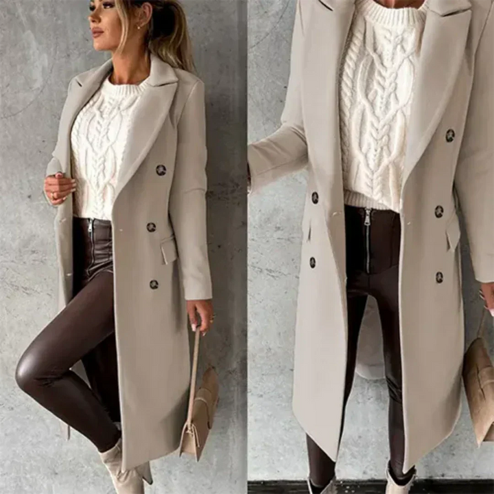 Mune | Women Warm Trench Coat Winter
