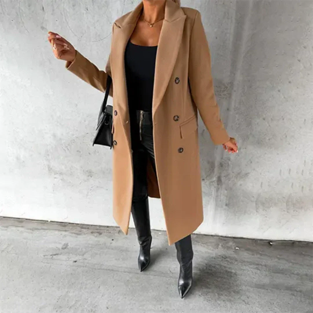 Mune | Women Warm Trench Coat Winter