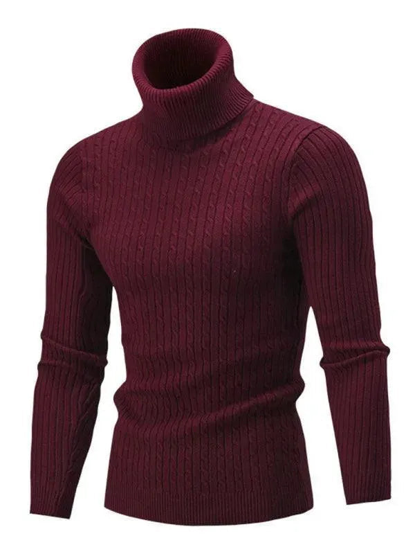 Mune | Tight Stretch Men's Sweater with Turtleneck