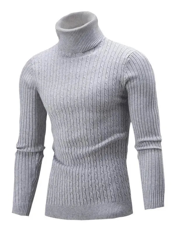 Mune | Tight Stretch Men's Sweater with Turtleneck