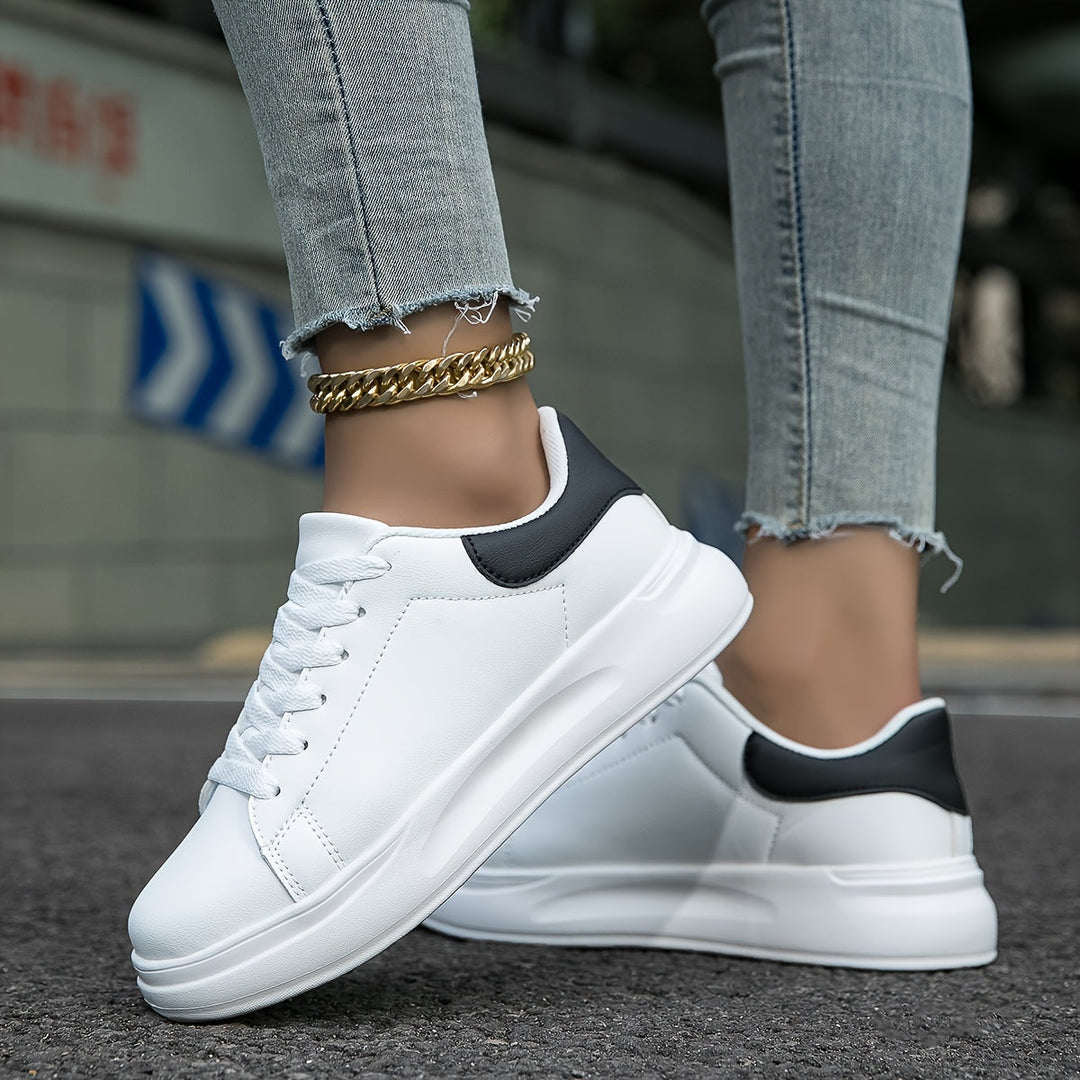 Mune Fashion | Women's White Sneakers Casual